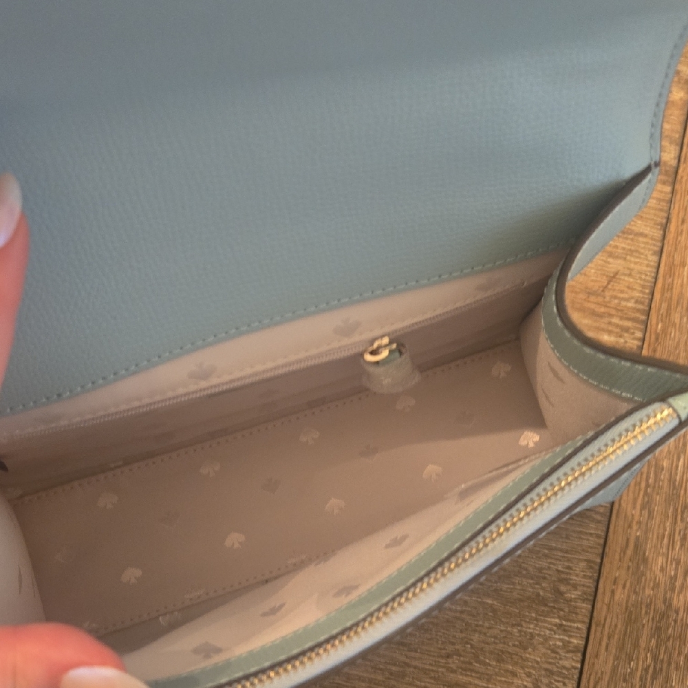 Kate Spade Light Blue Daisy Satchel - Picture 5 of 12